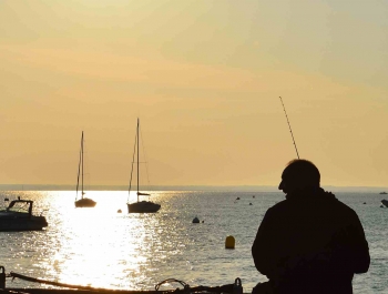 6 - Lever de soleil sur la jetée d'Eyrac